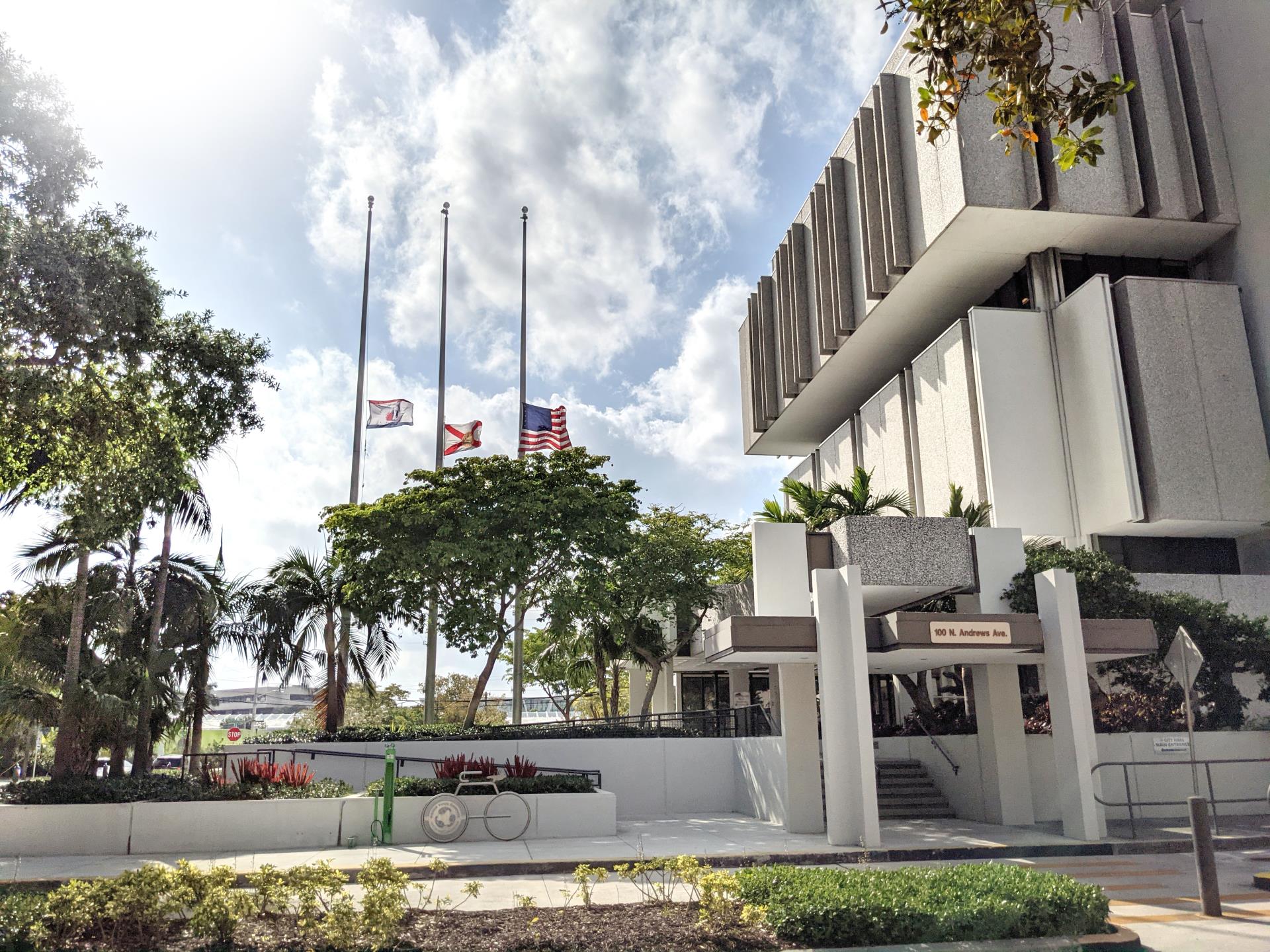 Flags at Half-Staff