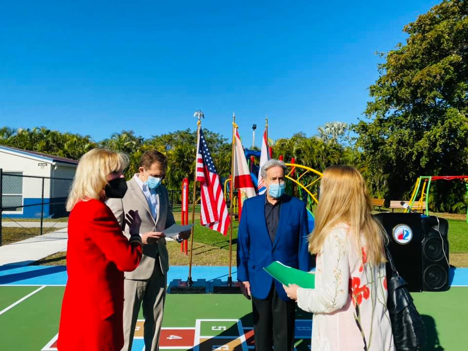 Bennett Elementary School Playground Ribbon Cutting Ceremony - February 2021