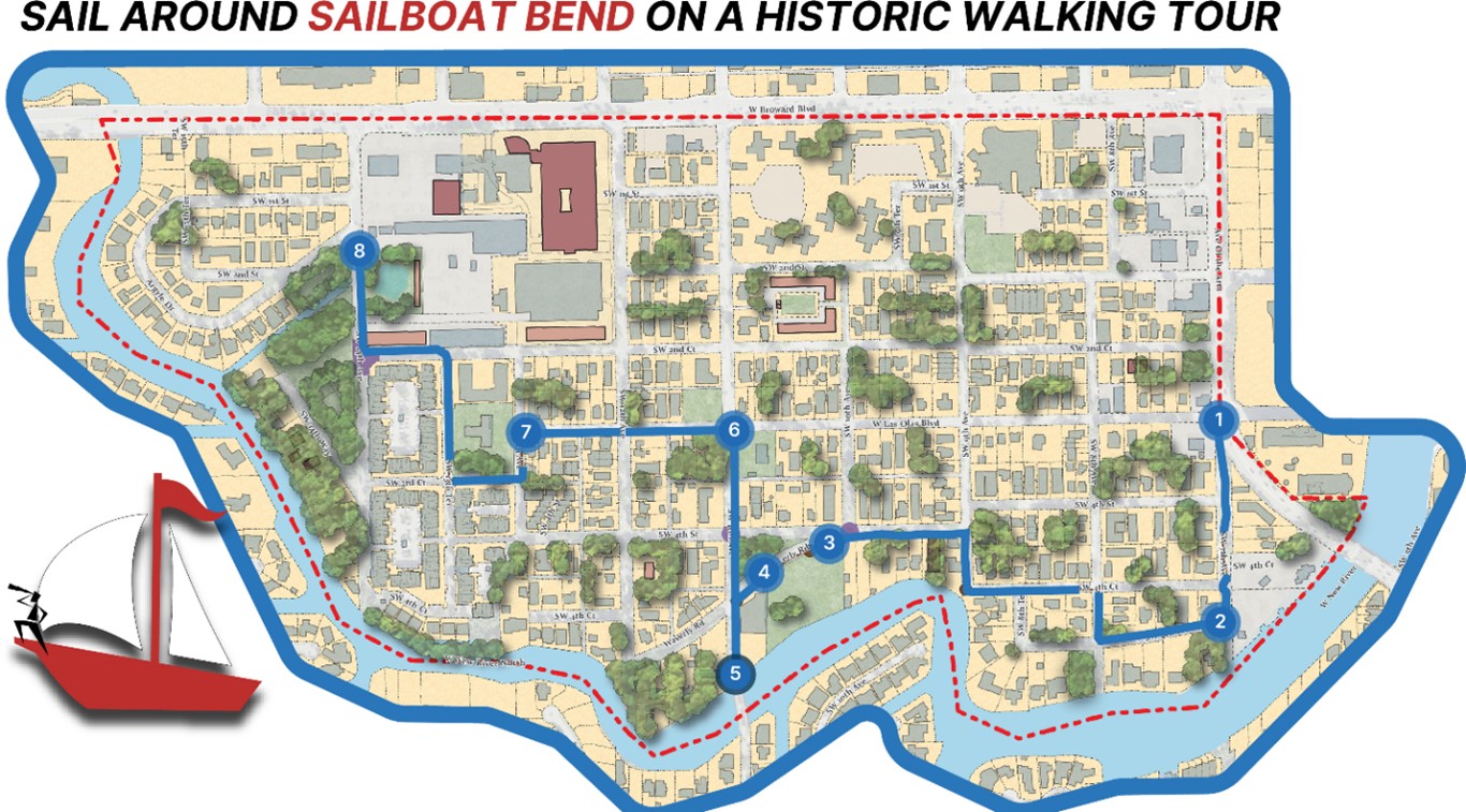 SBHD Walking Tour Map